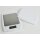 Digitalwaage Weiß mit Deckel 500g/0.1g, 200g/0.01g, 90x74x16mm