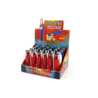 Pillenbox Feuerzeug Display