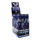 Cyclones Cone CLEAR Blueberry, King Size 24er Display
