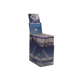 Cyclones Cone CLEAR "Klear", King Size  24er Display