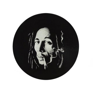 Grinder Bob Marley 4-tlg., Schwarz, 37 x 50 mm
