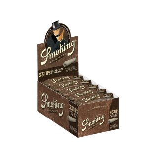 Smoking Filter Tips Conical Brown King Size Slim 50 Hefte je 33 Filter