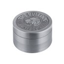 Grinder Bulldog 4-tlg. Silber,  Ø 50mm