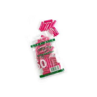 PURIZE Aktivkohlefilter Xtra Slim Size  Pink 5,9mm, 50er Packung