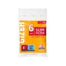 Gizeh Slim Filter mit Gummierung 20 Beutel je 120 Filter