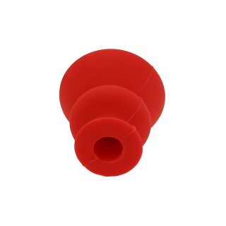 Shishakopf Silikon Rot klein, 5,5 cm, 1,5 cm Öffnung
