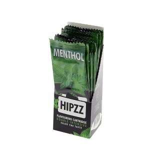 Menthol Karten: HIPZZ MENTHOL Aroma-Karten für Zigaretten 20er Box