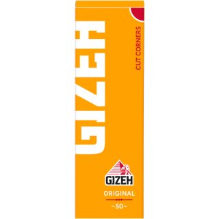 Gizeh Original (gelb) 50 Blatt 20 Hefte