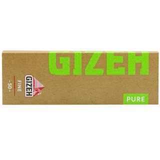 Gizeh Pure Fine Zigarettenpapier 50 Blatt 1 Stück