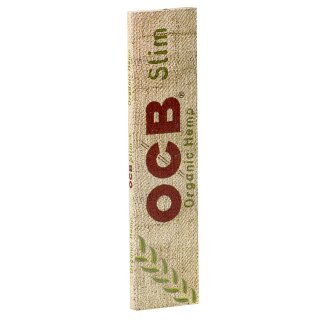 Box - OCB KS Organic Hemp Slim 50 Hefte je 32 Blatt