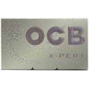 Box - OCB X-PERT Silber kurz 25 Hefte je 100 Blatt