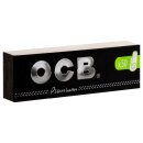 Box - OCB Filter Tips Schwarz Premium 25 Hefte je 50 Blatt