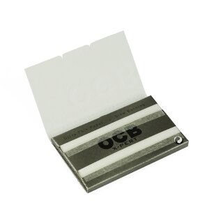 OCB X-Pert Silber kurz Drehpapier/ Blättchen/ Zigarettenpapier 25x100 Blatt Pg. 