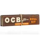 OCB KS Virgin ungebleicht Slim Roll Kit