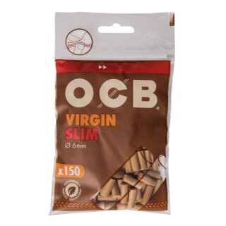 OCB Filter Slim Virgin Ungebleicht 150 Filter