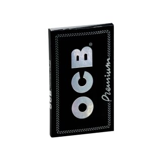 1 Stück OCB kurz Schwarz Premium 100 Blatt