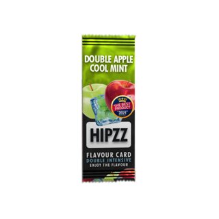 HIPZZ Aromakarte Double Apple wie Rizla Aroma Karte Aromakarten Flavor Card 