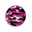Aschenbecher "Fluo Camouflage Pink" aus Metall,...