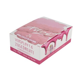 PURIZE Glück auf Rolle PINK Endless-Papers Rolls / 24er Pack