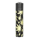 Clipper Metal Large Leaves Gold  B
