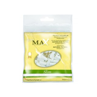 Max Organic Zigarettenfilter Slim 34 Beutel je 120 Filter